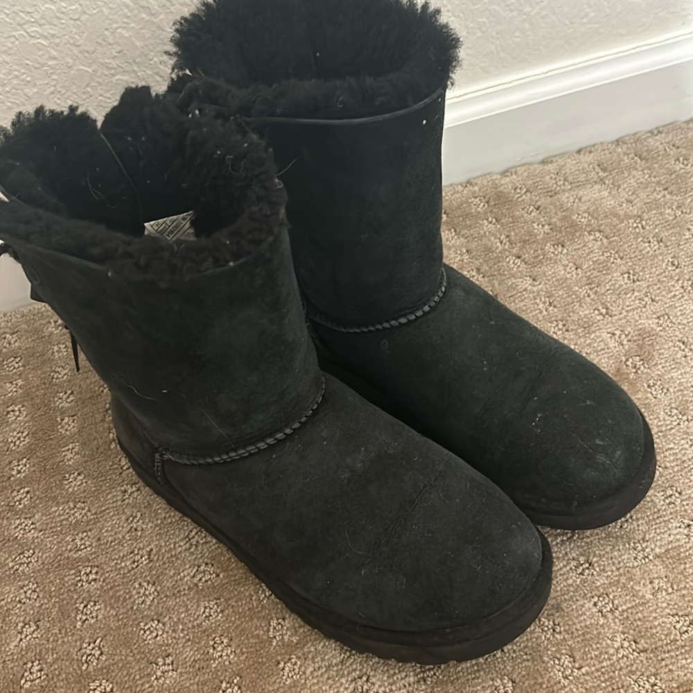 Ugh bailey bow black